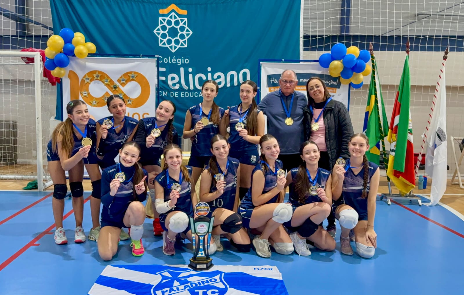 Vôlei do Paladino conquista bons resultados na Liga Nova Petrópolis